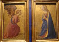 Beato Angelico Angelo annunciante e Vergine annunciata 1425